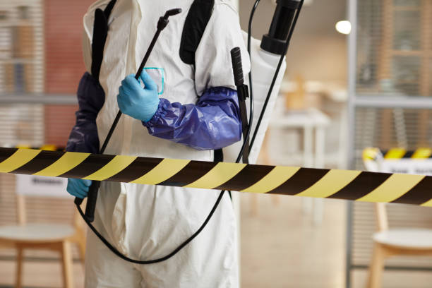 Professional Blood Cleanup technician working in Mountain View, NC